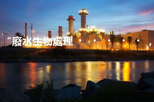 “廢水生物處理，旨在凈化水源，守護(hù)碧水藍(lán)天”